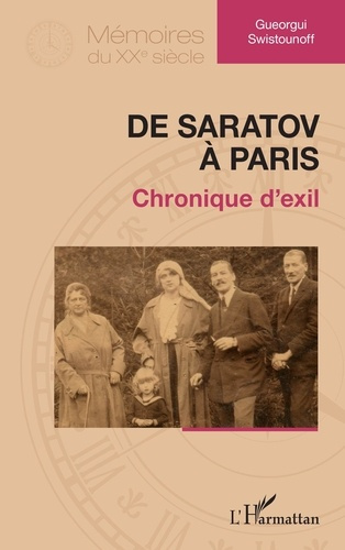 Emprunter De Saratov à Paris. Chronique d’exil livre