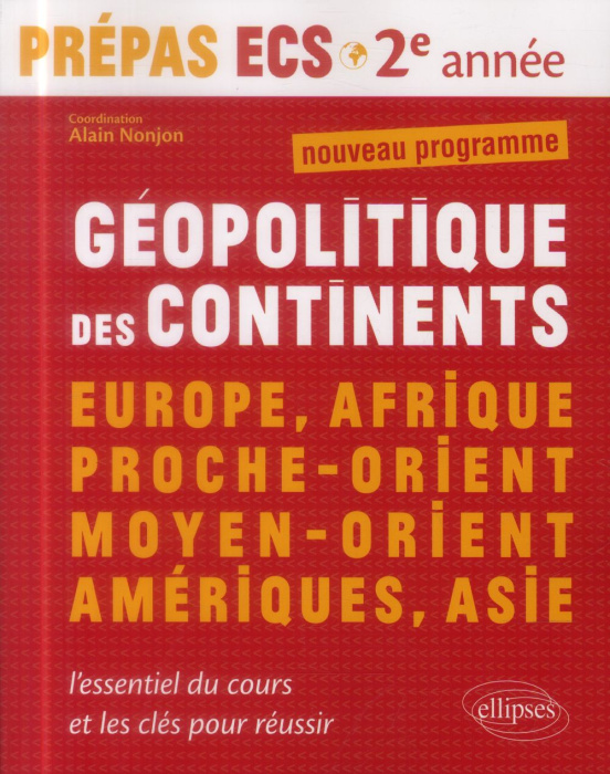 Emprunter Géopolitique des continents. Prépas ECS 2e année Modules 3 et 4 livre