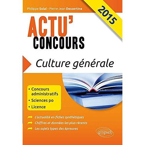 Emprunter Culture générale . Edition 2015 livre