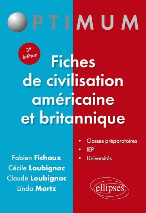 Emprunter Fiches de civilisation américaine et britannique. 3e édition revue et augmentée livre