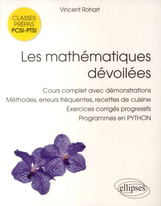 Emprunter Les mathématiques dévoilées PCSI-PTSI livre