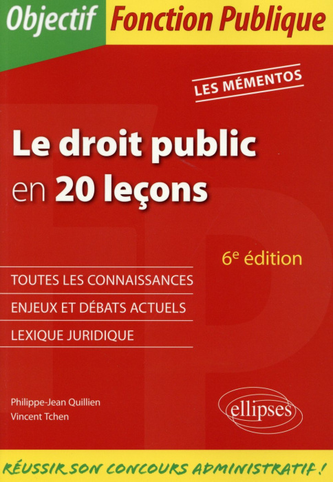Emprunter Le droit public en 20 leçons. 6e édition livre
