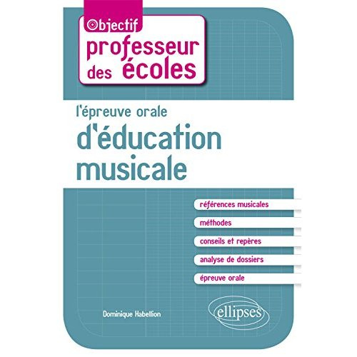 Emprunter L'épreuve orale d'éducation musicale livre