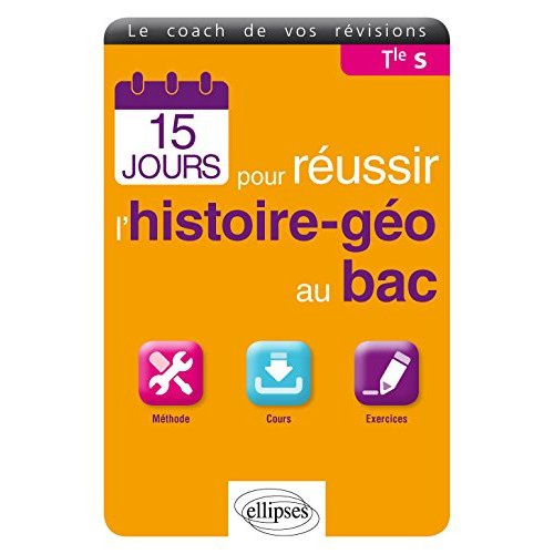 Emprunter 15 jours pour réussir l'histoire-géographie au bac Tle S livre