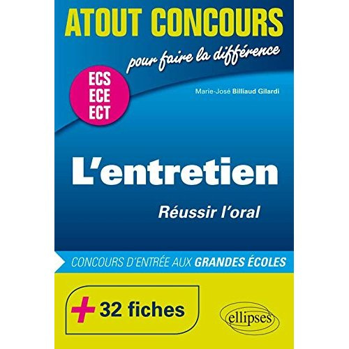 Emprunter L'entretien de personnalité et de motivation ECS ECE ECT livre