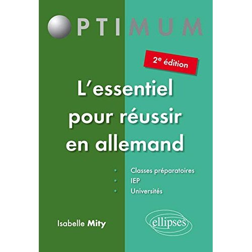 Emprunter L'essentiel pour réussir en allemand. 2e édition livre