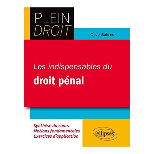 Emprunter Les indispensables du droit pénal livre
