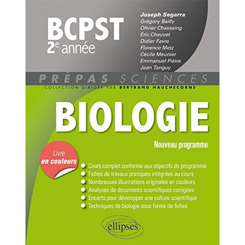 Emprunter Biologie BCPST 2e année livre