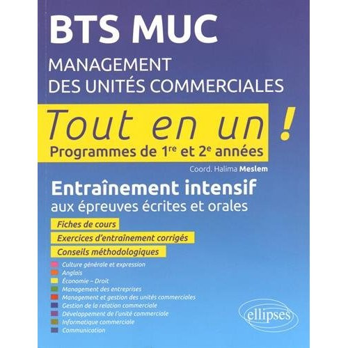 Emprunter BTS MUC. Entraînement intensif aux épreuves écrites et orales livre