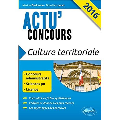 Emprunter Culture territoriale. Edition 2016-2017 livre