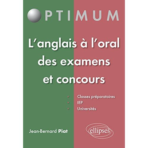 Emprunter L'anglais à l'oral des examens et concours livre