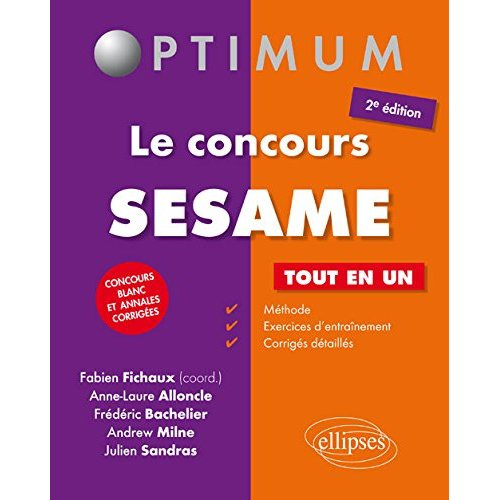 Emprunter Le concours Sésame. 2e édition livre