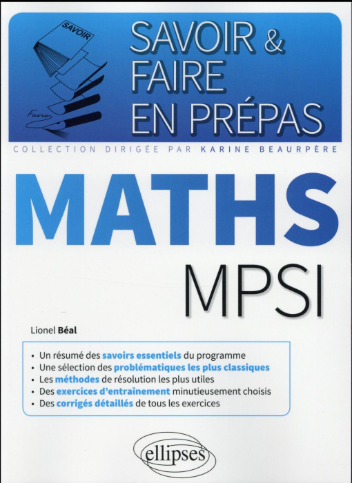 Emprunter Maths MPSI livre