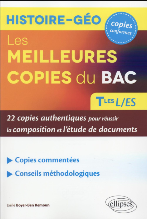 Emprunter Les meilleures copies du Bac Histoire-Géo Tles L et ES livre