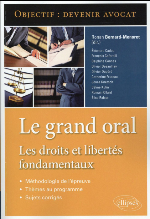 Emprunter Le grand oral. Les droits et libertés fondamentaux livre