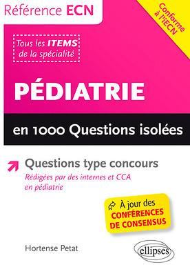 Emprunter Pédiatrie en 1000 questions isolées livre