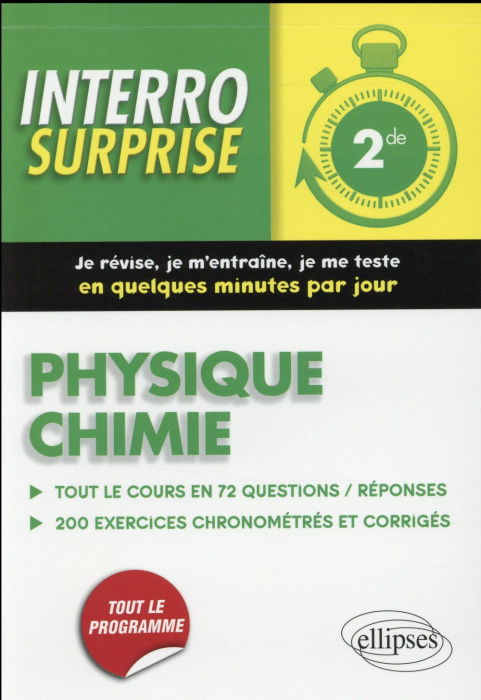 Emprunter Physique Chimie 2de livre