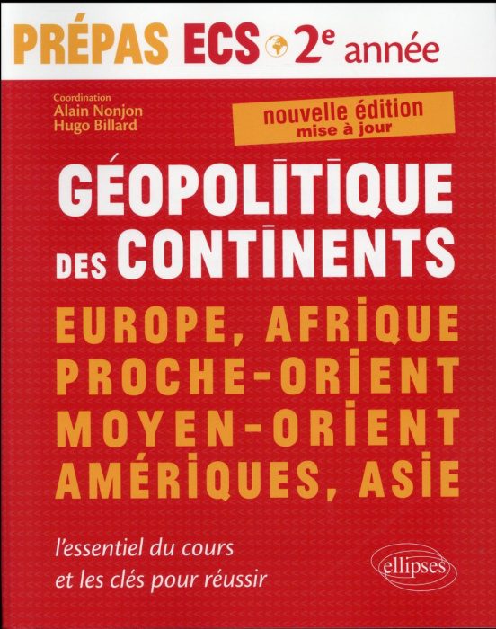 Emprunter Géopolitique des continents. Prépas ECS 2e année Modules 3 et 4 livre