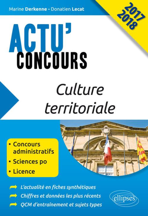 Emprunter Culture territoriale concours. Edition 2017-2018 livre