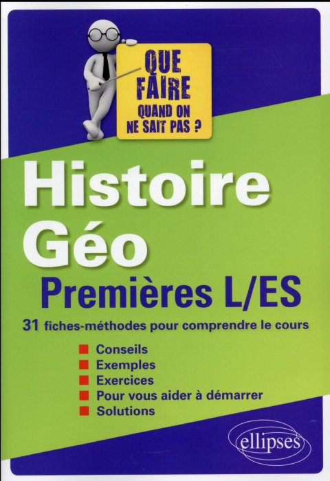 Emprunter Histoire-géographie 1ere L et ES livre