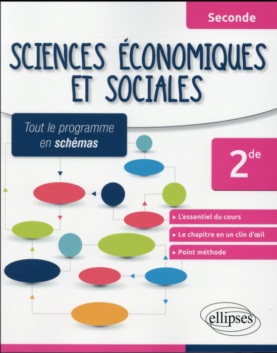 Emprunter Sciences économiques et sociales 2de. Tout le programme en schémas livre