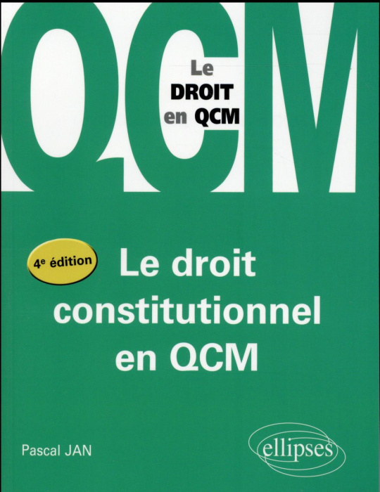 Emprunter Le droit constitutionnel en QCM. 4e édition livre