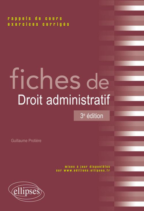 Emprunter Fiches de droit administratif. 3e édition livre