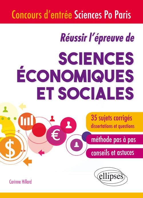Emprunter Réussir l'épreuve de sciences économiques et sociales. Concours d'entrée Sciences Po Paris livre
