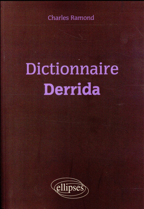 Emprunter Dictionnaire Derrida livre