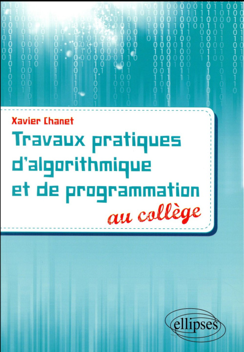 Emprunter Travaux pratiques d'algorithmique et de programmation au collège livre