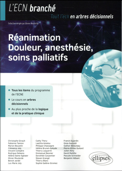 Emprunter Réanimation. Douleur, anesthésie, soins palliatifs livre