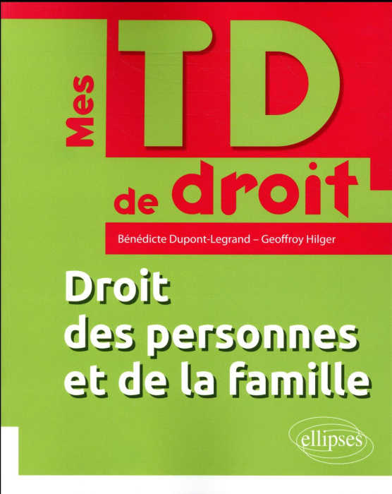 Emprunter Droit des personnes et de la famille livre