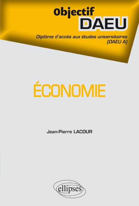 Emprunter Economie DAEU A livre