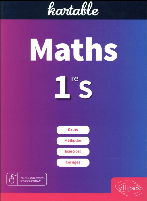 Emprunter MATHS. 1RE S livre
