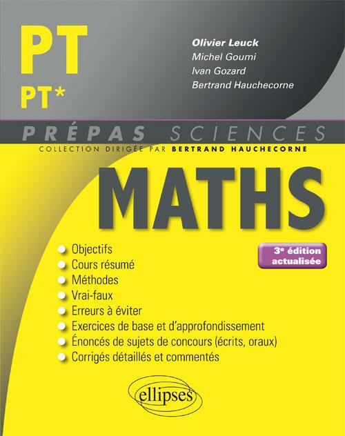 Emprunter Mathematiques PT/PT*. 3e édition livre