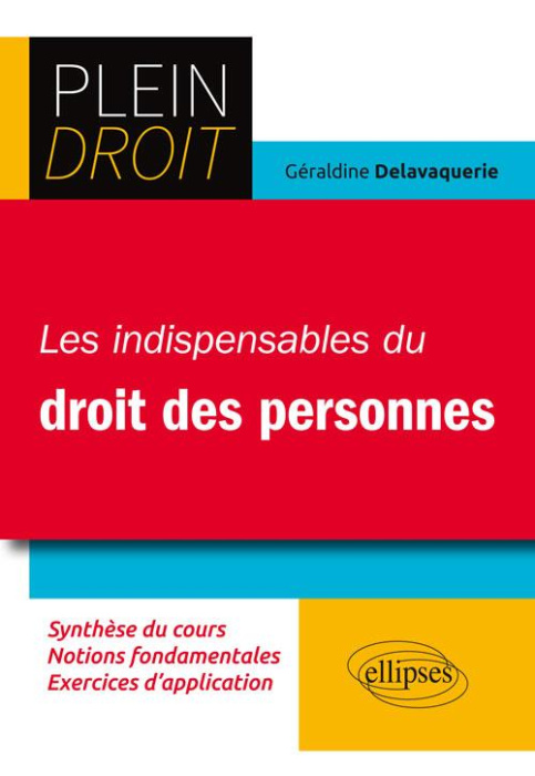 Emprunter Les indispensables du Droit des personnes livre