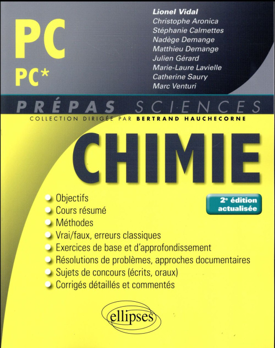 Emprunter Chimie PC/PC*. 2e édition livre