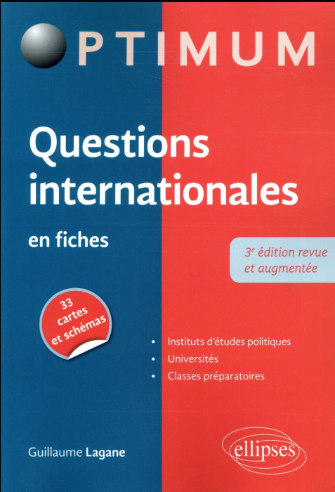 Emprunter Questions internationales en fiches. 3e édition revue et augmentée livre