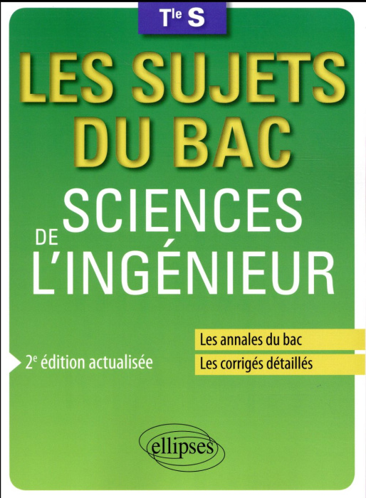 Emprunter Sciences de l'ingénieur Tle S. 2e édition revue et augmentée livre