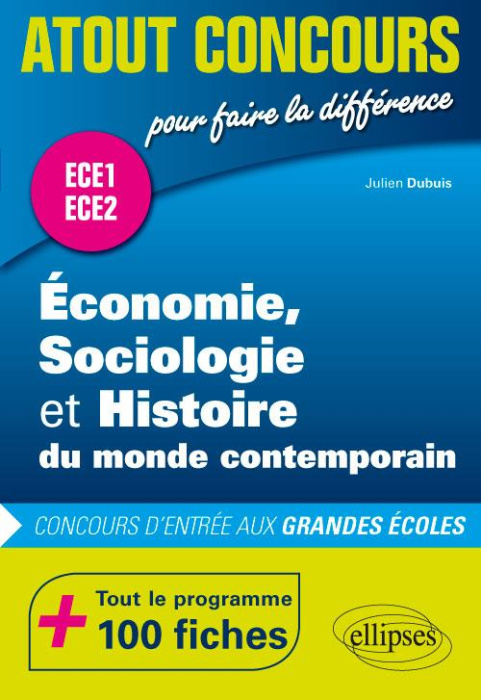 Emprunter Economie, Sociologie et Histoire du monde contemporain (ESH). Concours d'entrée aux grandes écoles. livre