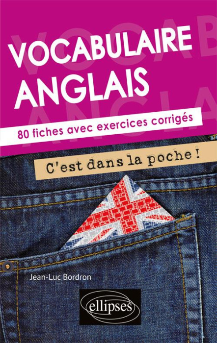 Emprunter Vocabulaire anglais. 80 fiches avec exercices corrigés livre