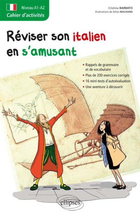 Emprunter Réviser son italien en s'amusant. Cahier d'activités Niveau A1-A2 livre