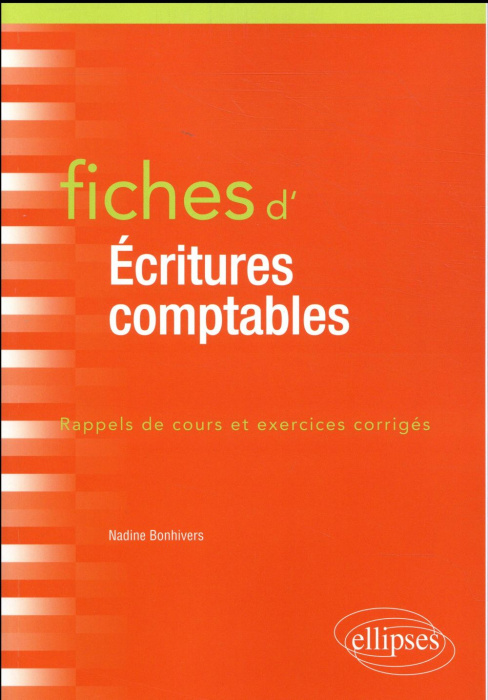 Emprunter Fiches d'écritures comptables livre