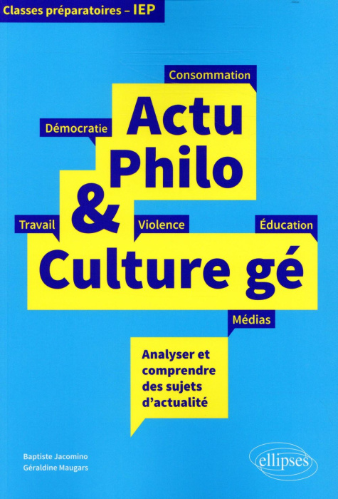 Emprunter Actu Philo & Culture gé livre
