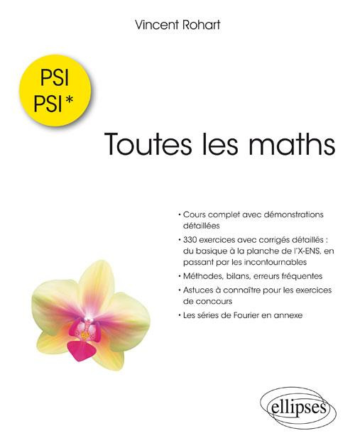 Emprunter Toutes les maths en PSI-PSI* livre