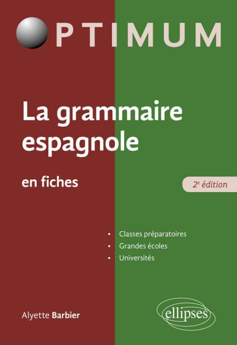 Emprunter La grammaire espagnole en fiches. 2e édition livre