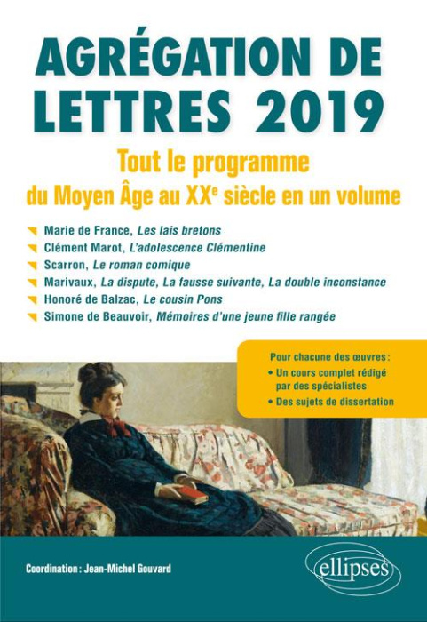 Emprunter Agrégation de Lettres. Tout le programme du Moyen-Age au XXe siècle en 1 volume, Edition 2019 livre