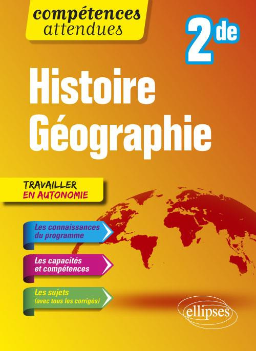 Emprunter Histoire Géographie Seconde. Edition 2018 livre