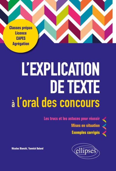Emprunter L'explication de texte aux oraux des concours livre