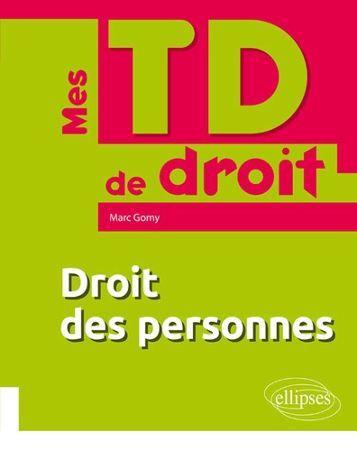 Emprunter Droit des personnes livre